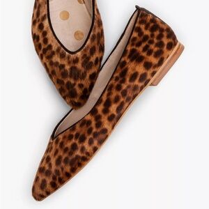 Boden Leopard Print Flats